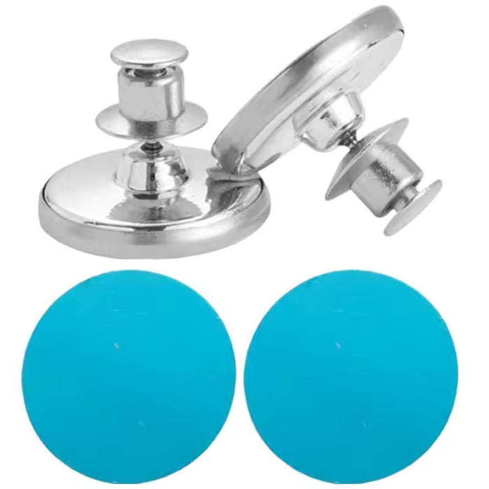 Magnetic Curtain Clips - 2pcs Detachable Magnets for Secure Closure & Easy to Install
